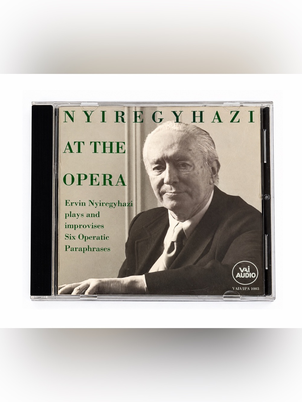 Ervin Nyiregyhazi At the Opera CD Music Album VAI IPA 1003 Classical Piano 1992